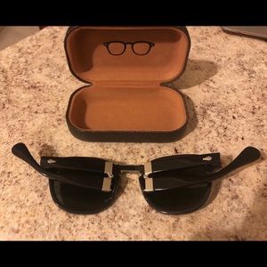 Rare Unisex Moscot Lemtosh Fold sunglasses